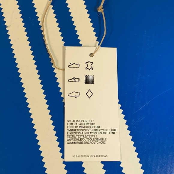 SOLD [NEW] ADIDAS SAMBA OG MAROON GOLD METALLIC WOMENS SIZE 9 SNEAKERS [DMG BOX] - Picture 9 of 15